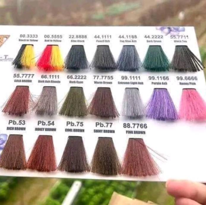 Màu Nhuộm TNT Plus 100ml Chính hãng tuýp nhuộm dạng kem đầy đủ màu xu hướng mùi thơm lên màu chuẩn đẹp dễ dàng sử dụng Đổi Màu Tóc Nhuộm Tóc
