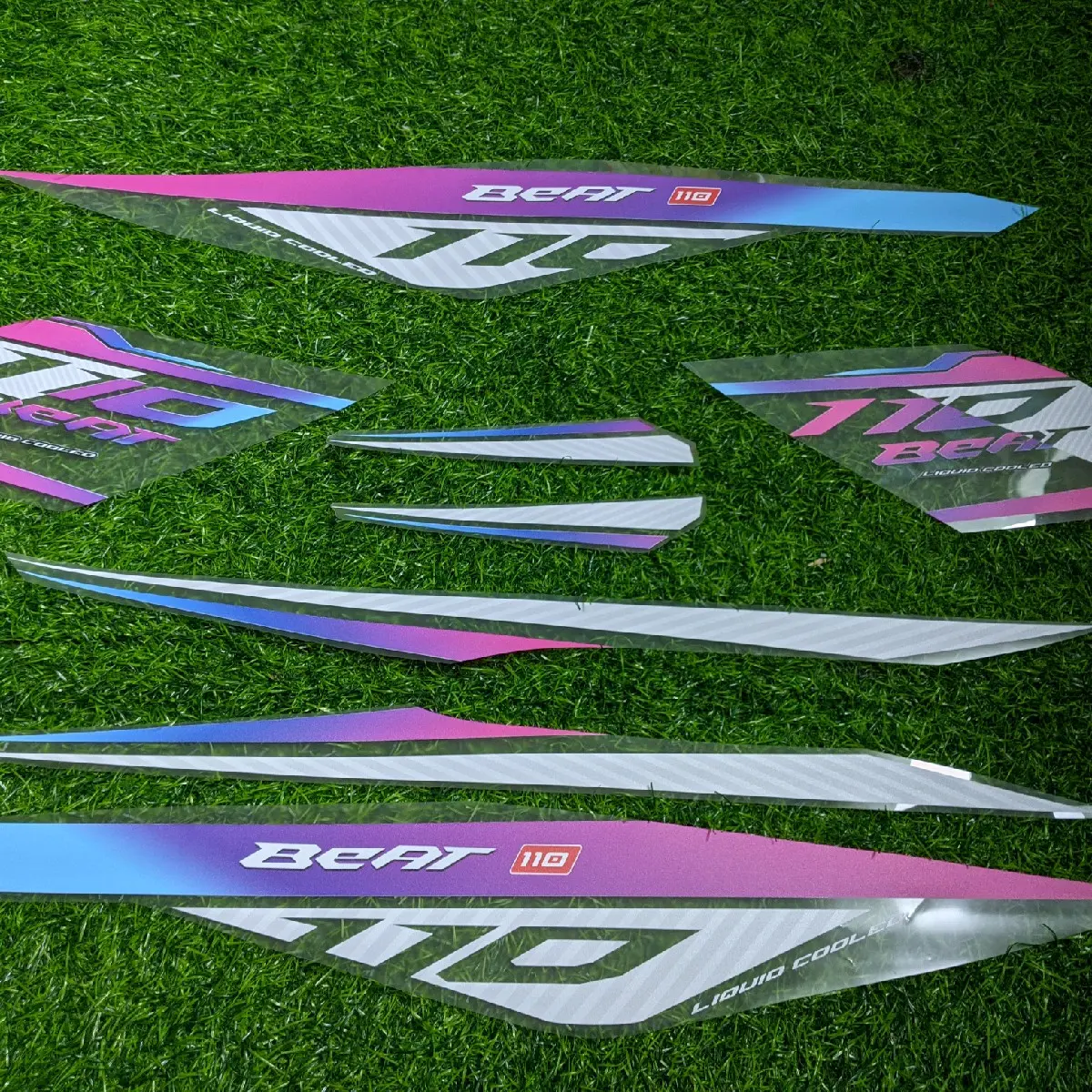 STRIPING TRANSPARAN HONDA BEAT DELUXE 2020-2022