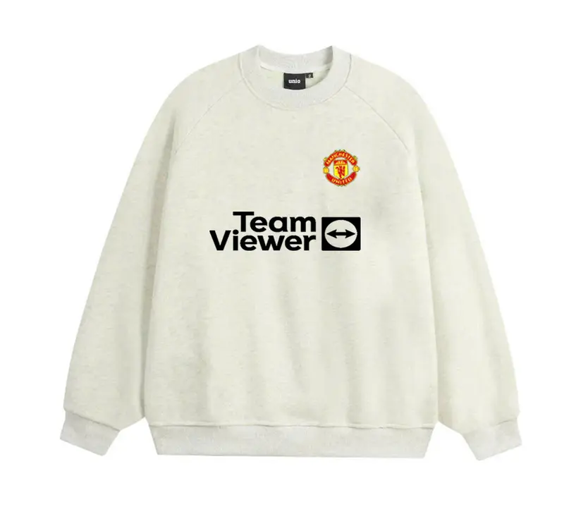 [DEAL MỞ BÁN] Áo sweater lông cáo M***U - logo thêu (FORM RỘNG) - UNIO 4