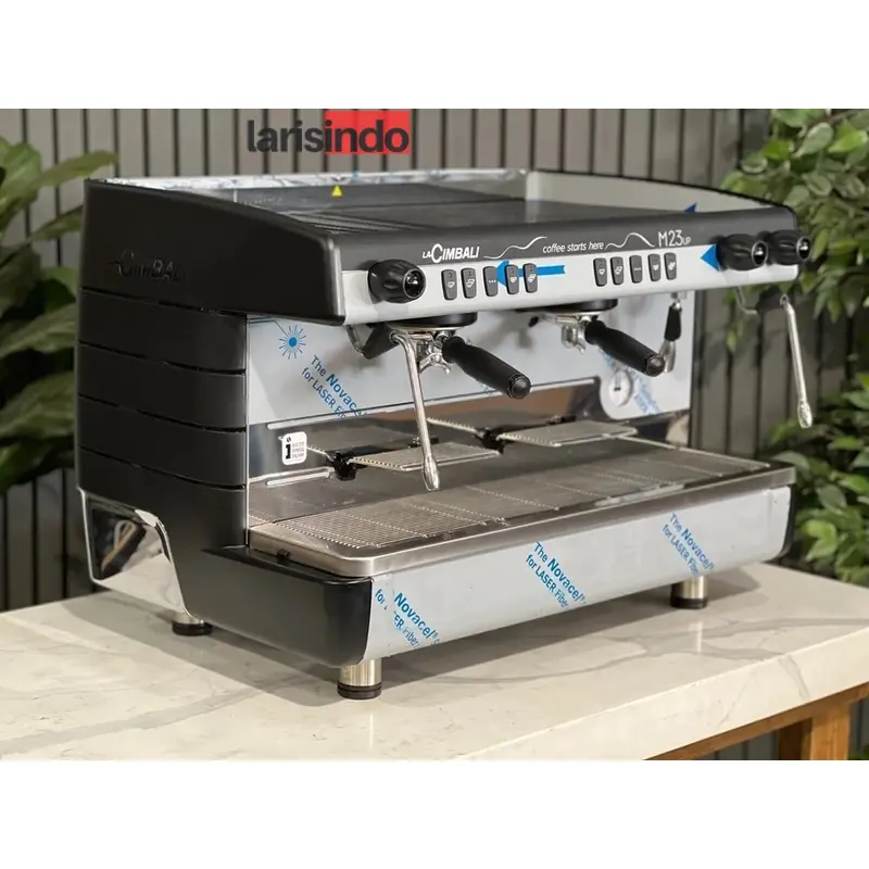 La Cimbali Coffee Machine 2 Groups - M23 UP DT/2 – Black / Mesin Kopi Espresso + FREE Barista Tools & LARISINDO Product