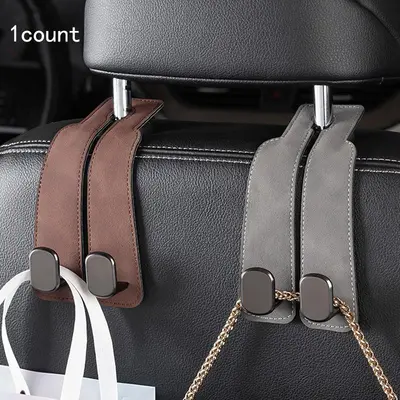 Seat Headrest Headrest Purse Hook Car Organizer 4-Pack Car Seat