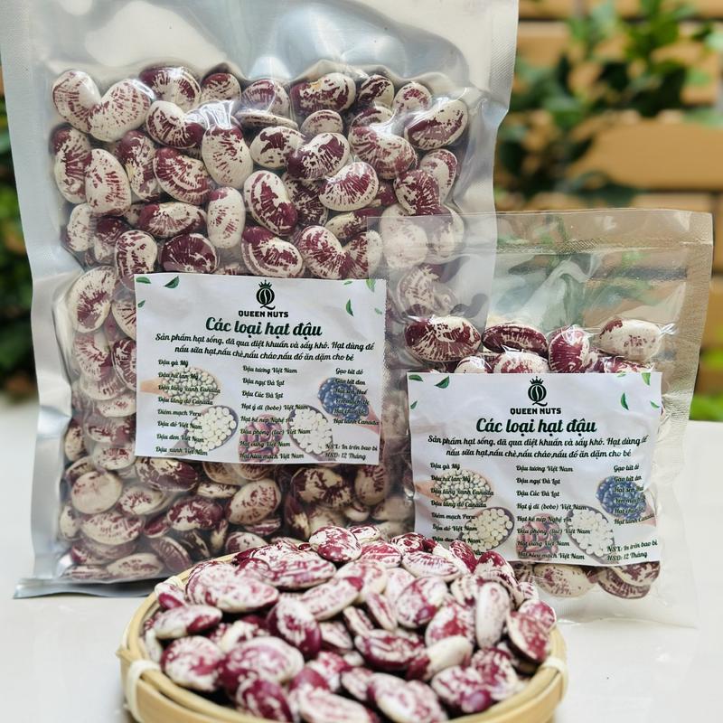  Đậu ngự khô Đà Lạt   đậu Lima đỗ bơ đậu quyên - Đậu hạt hữu cơ cho bé ăn dặm nấu sữa nấu chè 