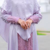 Gambar HIJABERLIN - Gamis Almahira : Gamis Royal Matte Silk Mewah Dress Umrah Muslim dari Hijaberlin Kota Depok 4 Tokopedia