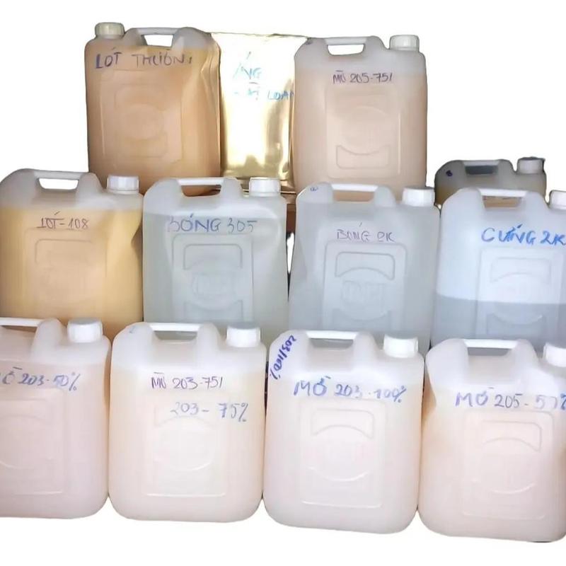 Sơn PU gỗ, sơn lót pu, sơn bóng pu, cứng pu , sơn trắng pu, tinh màu ( đỏ vàng cam nâu đen cánh gián gõ) sơn Pu ngành mộc 0.5 kg