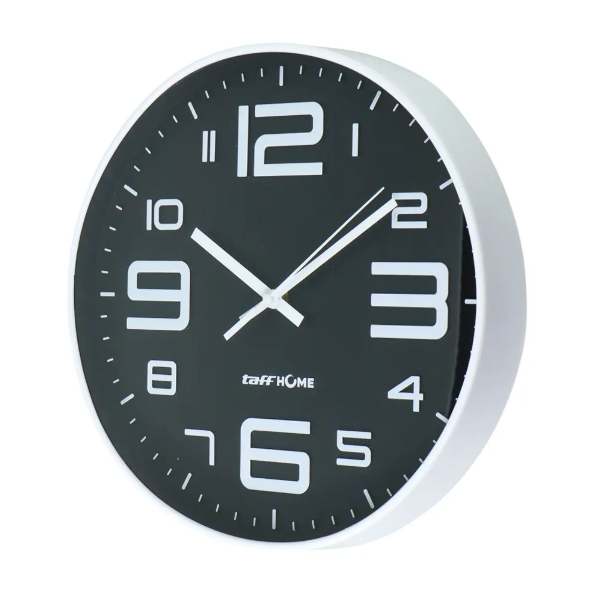 Jam Dinding Bulat Quartz Creative Design Modern 29 cm - H6588 - Black