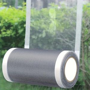 自己粘着メッシュ修理テープ、窓用スクリーンや蚊帳用の防水ではないプラスチックパッチ、裂けや穴の簡単な補修に