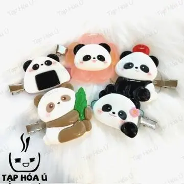 KẸP TÓC, CÀI TÓC HÌNH GẤU TRÚC PANDA SIÊU CUTE, SIÊU TO ĐÁNG IU