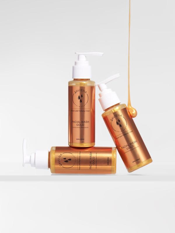 FACIAL WASH GOLD | DAVIENA SKINCARE 1