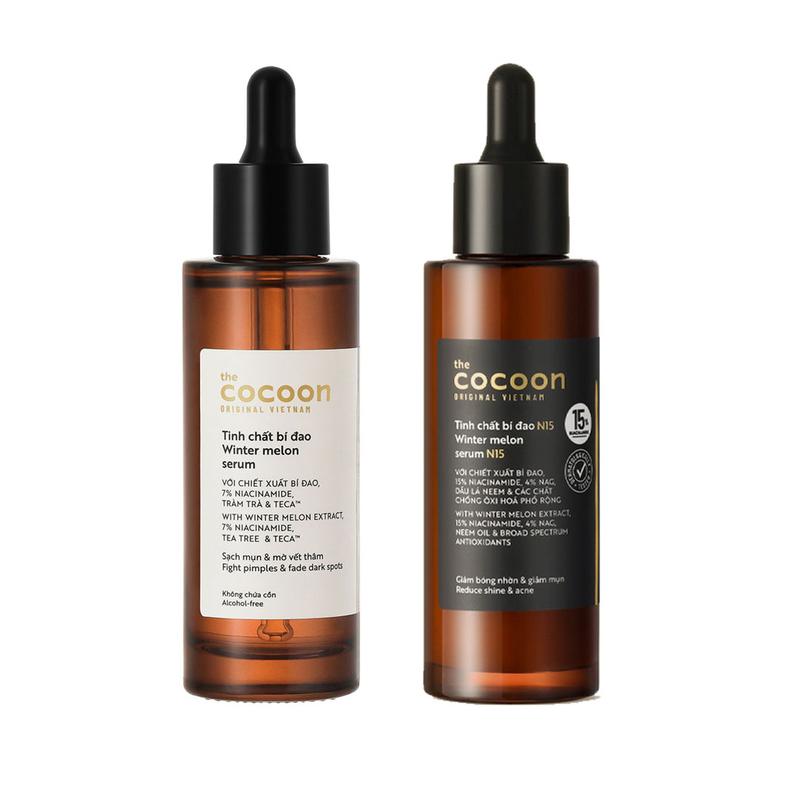 Serum tinh chất bí đao cocoon 70ml giảm mụn N7 và N15
