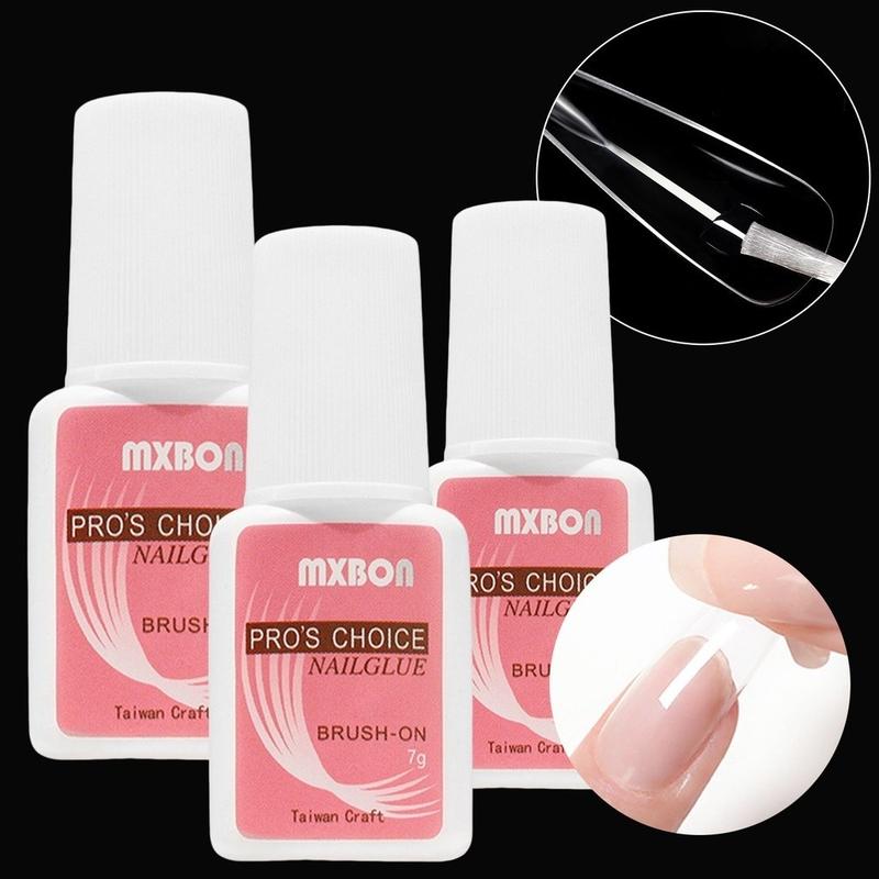 Keo MxBon tem Hồng loại chuẩn xịn keo dán móng giả đá cobo 10 keo mixbon charm chính hãng chai 7g tháo keo dán