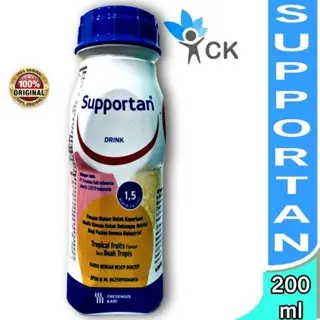 SUPPORTAN botol 200 ml - minuman untuk malnutrisi