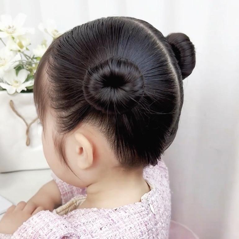 Thanh cuộn bối tóc cho bé 2