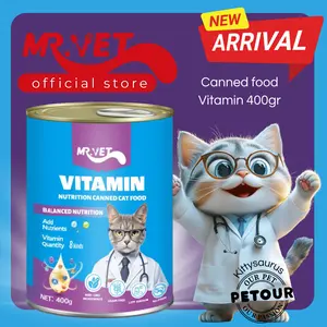MR VET WETFOOD KALENG 400GR