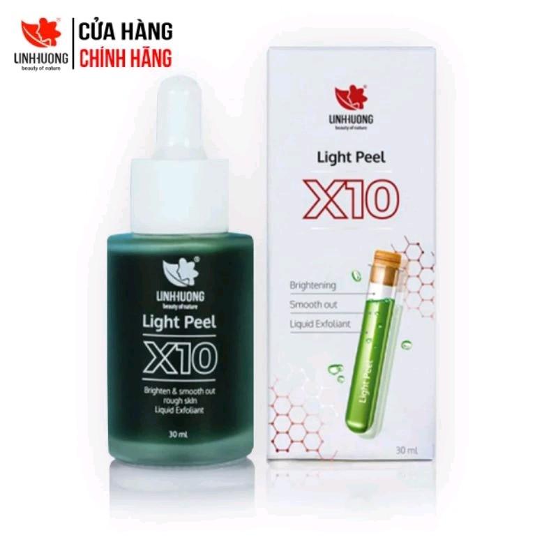 Serum X10 Light Peel Da Linh Hương 0