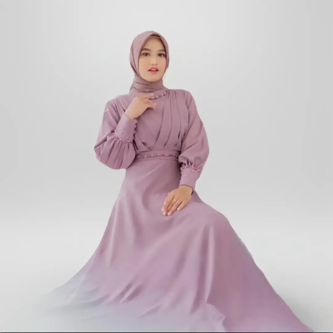 Achanta dress premium dress kondangan lamaran dress premium muslimah