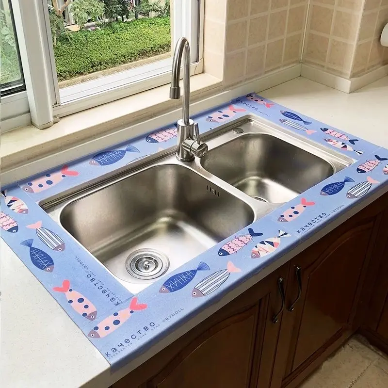 5 Miếng Dán Nhà Bếp Miếng Dán Chống Thấm Nước Và Chống Dầu Cho Bếp Miếng Dán Hấp Thụ Bồn Rửa Miếng Dán Chống Thấm Nước Và Chống Ẩm Phòng Tắm Decor