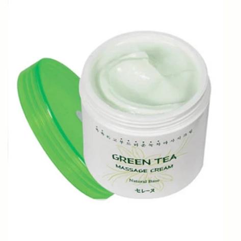 Kem Massage Trà Xanh Hàn Quốc 450g - Massage Mặt Và Body Chuyên Dụng Trong Spa Thẩm Mỹ Viện Làm Đẹp Da Skincare Women 5