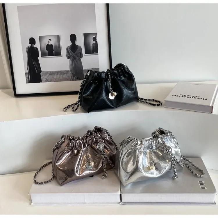 Product Introduction of Millennium Bag Women 2025 New High Sense Shoulder Bags Summer Chain Bag Fashion Bucket Bag Messenger Bags Purses Handbags 9