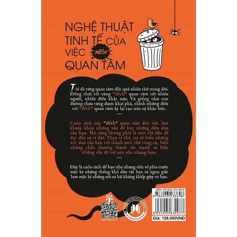 Sách - Nghệ Thuật Tinh Tế Của Việc "Đếch" Quan Tâm (Tái Bản 2021)  - HHB 1