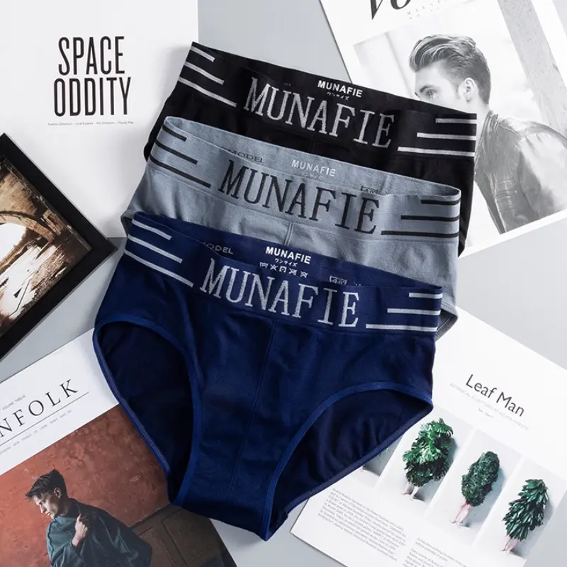 Promo 6 , 12 Pcs Celana Dalam Pria Munafie Underwear Men Import