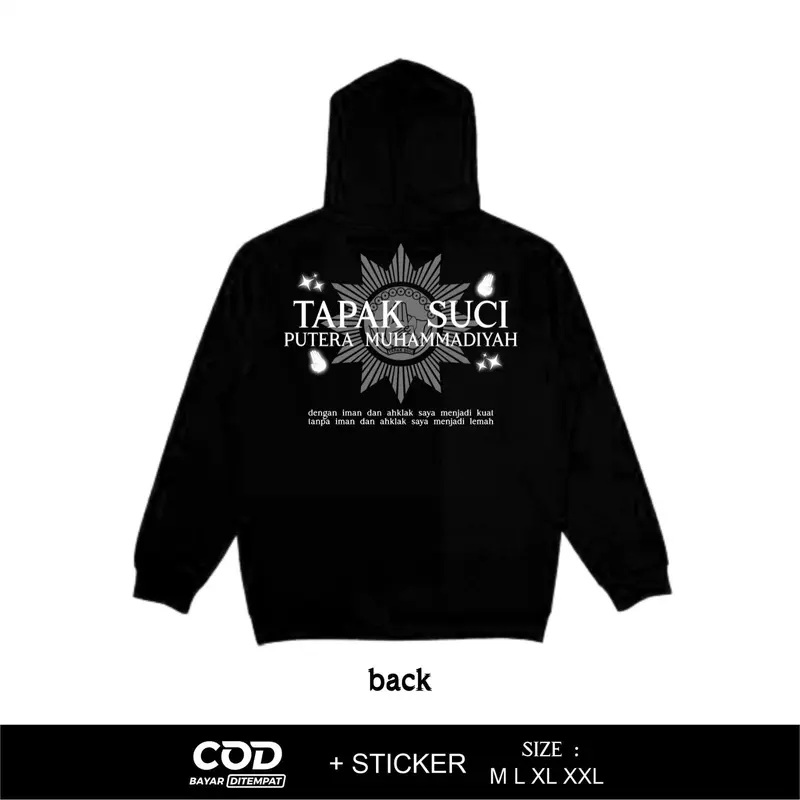 Hoodie Reflektif Pencak Silat Tapak Suci Putera Muhammadiyah  By Maxter 2