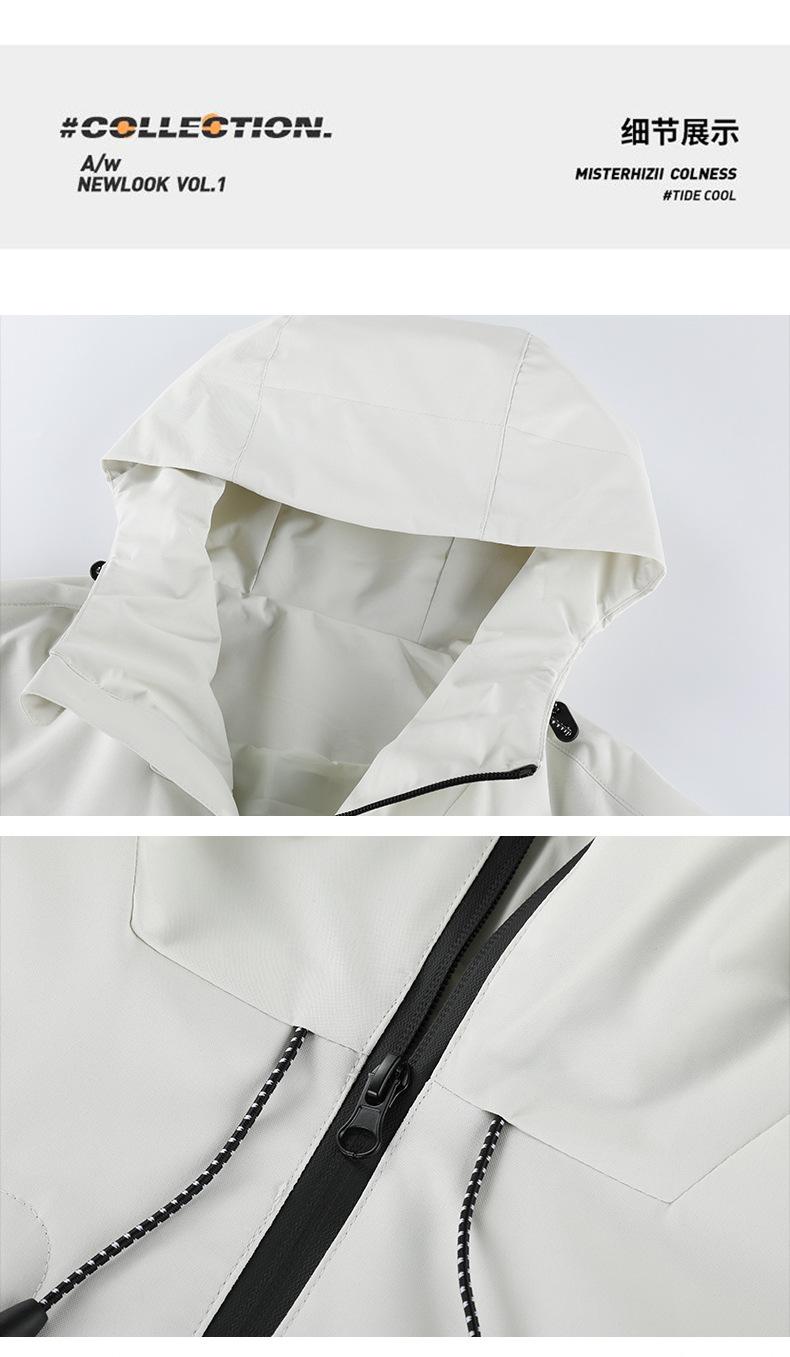 Product Introduction of Jaket Kalis Air, Kalis Angin, Untuk Wanita dan Lelaki, Pakaian Mendaki Gunung Outdoor Sport 22