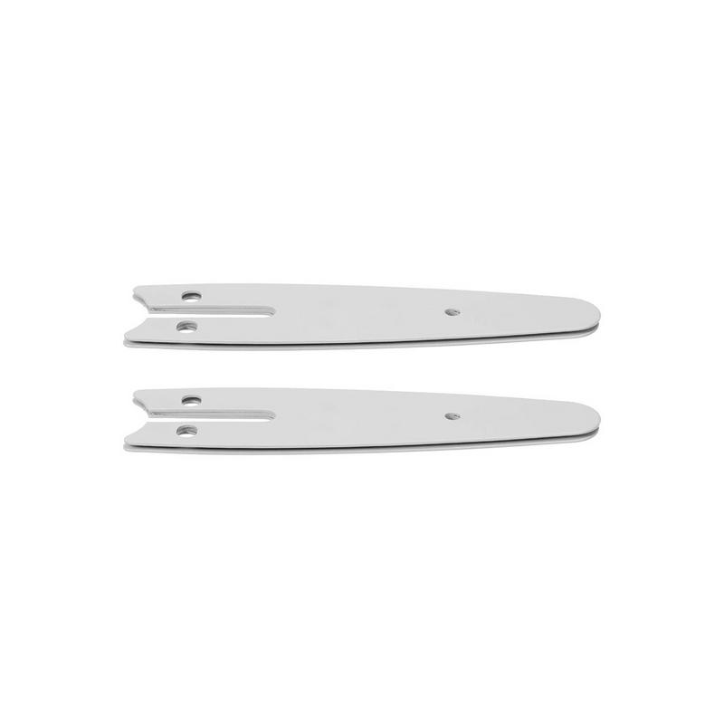 2 Pieces 4 Inch Mini Chainsaw Guide Plate Replacement Guide Bar for 4 Inch Electric Chainsaw Parts Accessories 0