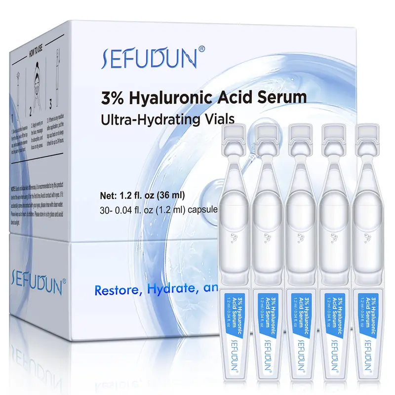 3% Hyaluronic Acid Serum, Moisturizing & Nourishing Skin Care Serum, Hydrating Skin Care Product for Women & Men 0