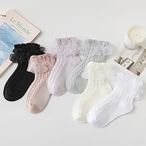 Kaos Kaki Renda Pesta Anak / Kaos Kaki Anak Perempuan Lace Socks KKR-A30