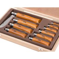 Gambar Opinel Collection of 10 Carbon Steel Folding Knives - Wooden Case dari Technical Outdoor Store Kota Administrasi Jakarta Selatan 3 Tokopedia