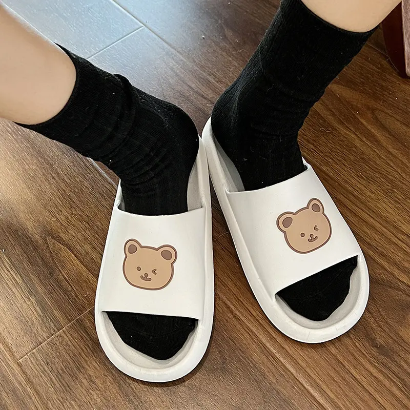 Dép Đi Trong Nhà Cảm Giác Nhà, Dành Cho Phụ Nữ Và Nam Giới, Mềm Mại Và Thoải Mái, Thích Hợp Cho Mùa Hè, Mặc Ngoài, Đế Dày, Dép Đôi, Phong Cách Thường Ngày Thanh Lịch, Năm 2023 7