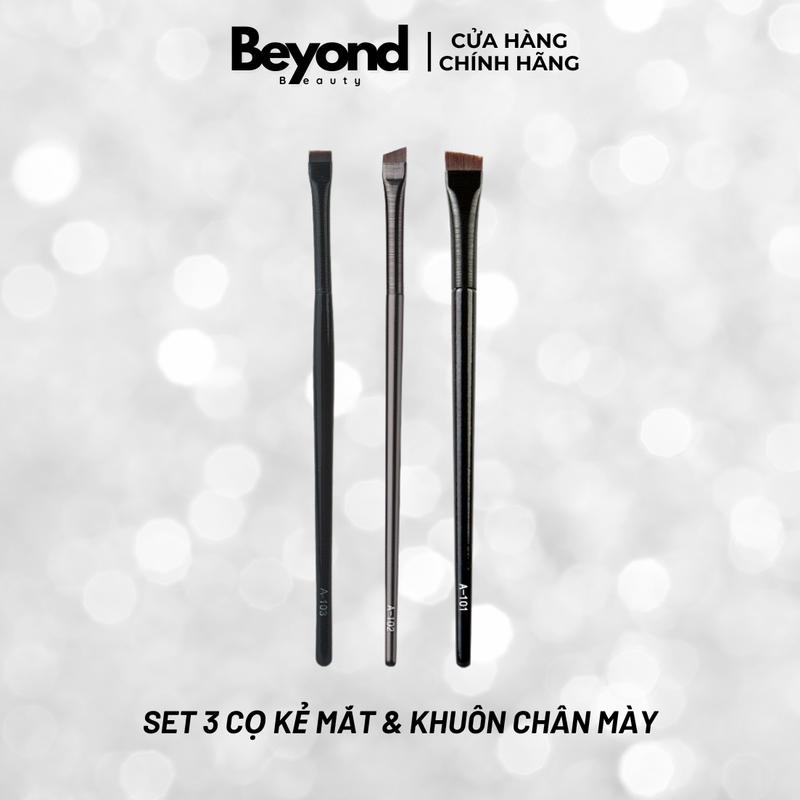 (SET 3) Cọ Kẻ Mắt & Kẻ Khuôn Chân Mày, Cọ Vẽ Eyeliner Sắc Nét Hoàn Hảo, Cọ Đa Công Dụng, Cọ Vẽ Chân Mày A101, A102, A103