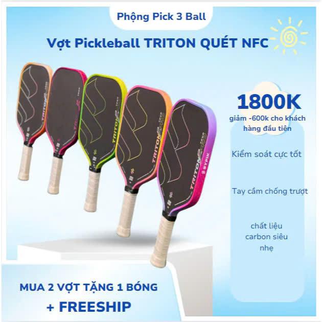 Vợt Pickleball SYPIK Triton Pro (16mm) Check NFC 0