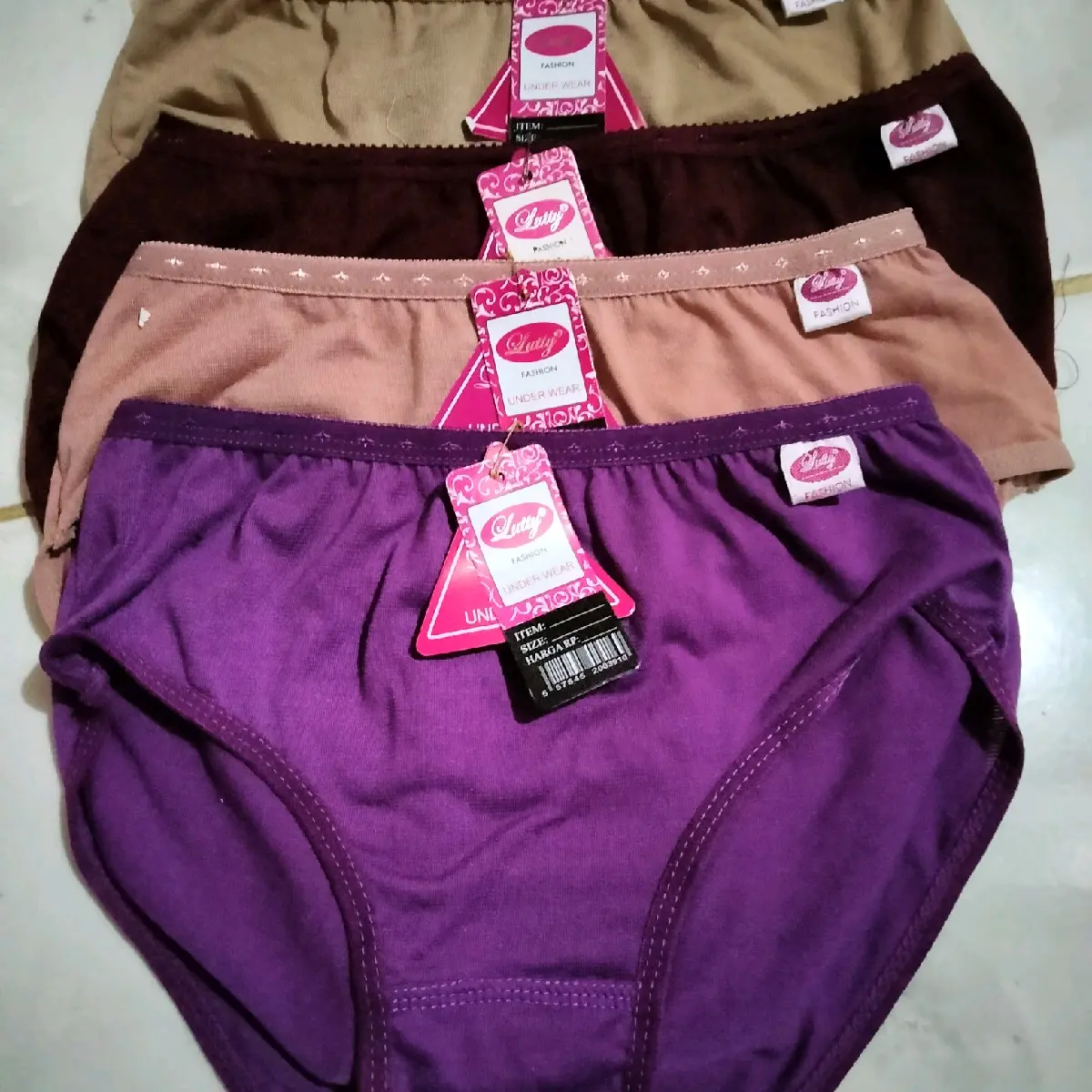 12Pcs Celana Dalam Wanita Lutty Murah