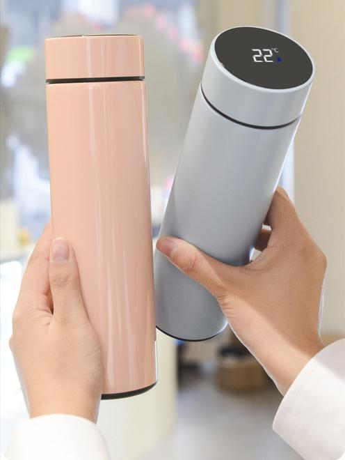 Product Introduction of Bình giữ nhiệt có đèn hiển thị nhiệt độ chất liệu INOX 304 có màng lọc pha trà cao cấp dung tích 500ML 28