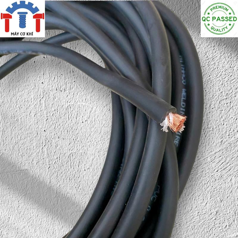 dây hàn 25mm lõi đồng 5mm chuyên các dòng máy hàn 2,5mm-4mm 1