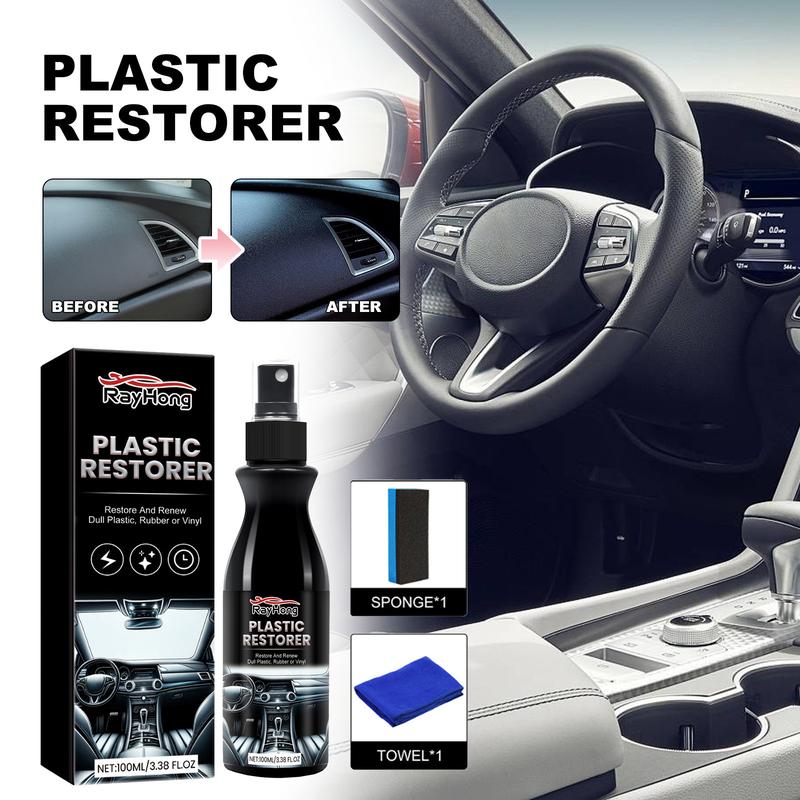 Product Introduction of Revamp your car interior with Rayhong Plastic Renewal Agent 1