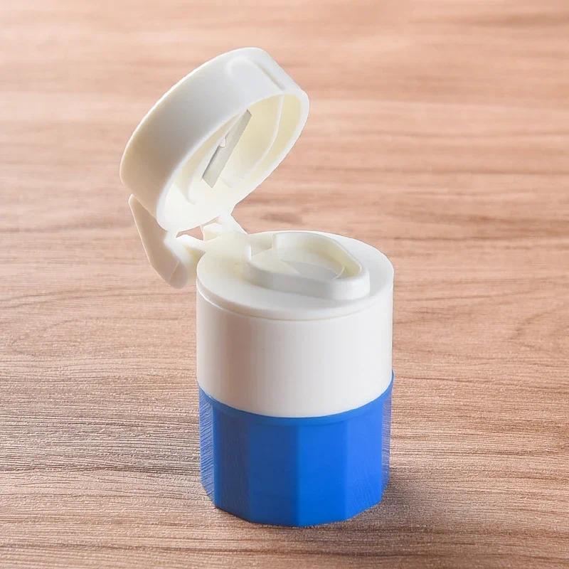 Máy Xay Bột 4 Lớp Cầm Tay Đa Năng, Máy Cắt Thuốc Bột, Hộp Chia Thuốc, Hộp Đựng Thuốc, Máy Nghiền, Máy Chia 7