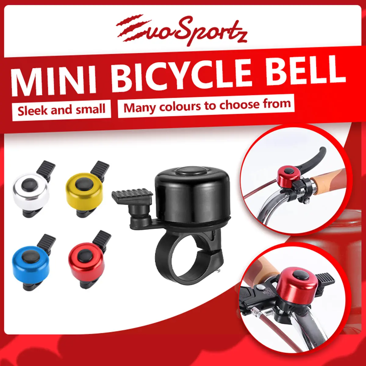 Mini Bicycle Bell | Bike Ding Ring Cycling Bell