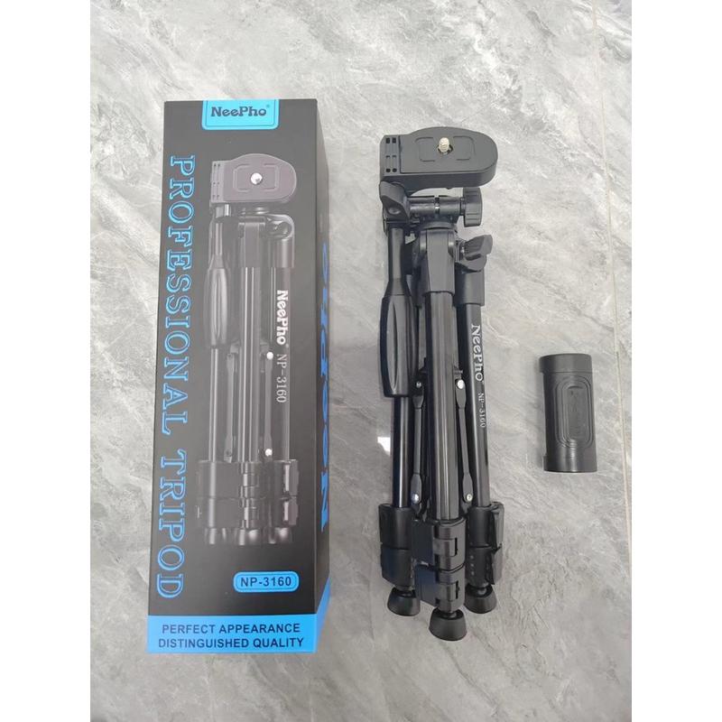 Product Introduction of [ Tripod cao 65cm tặng kèm remote ] Giá đỡ điện thoại 3160s -kèm kẹp điện thoại 3 chân-điều khiển remote tương thích với nhiều dòng máy  Phone Kem 29
