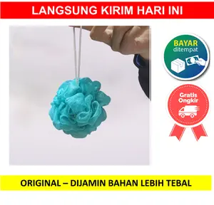 Bath Ball Spons Mandi Punggung model bunga Pembersih bath sponge