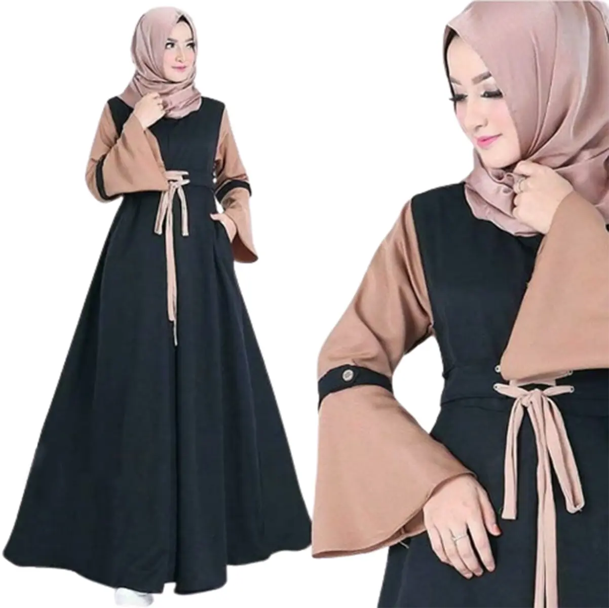 Gamis wanita Marbella Dress Maxi Promo Fashion muslim Baju wanita modis Syari Pesta Simple