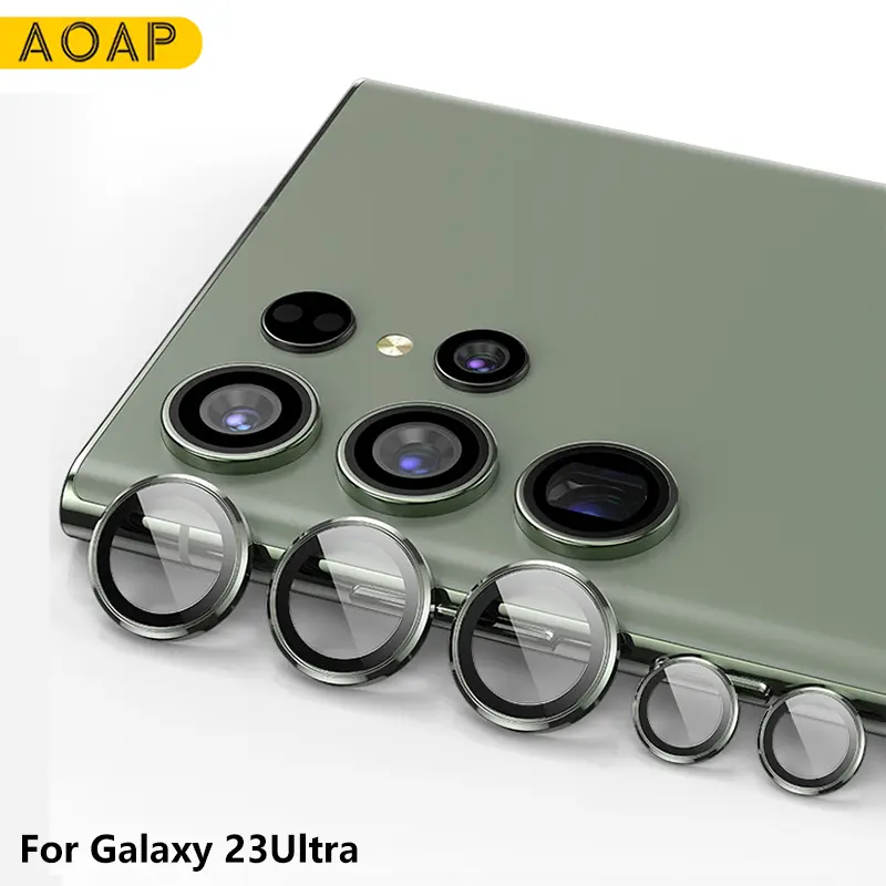 For Samsung Galaxy S23 Ultra Camera Lens Protector 9H Tempered Glass