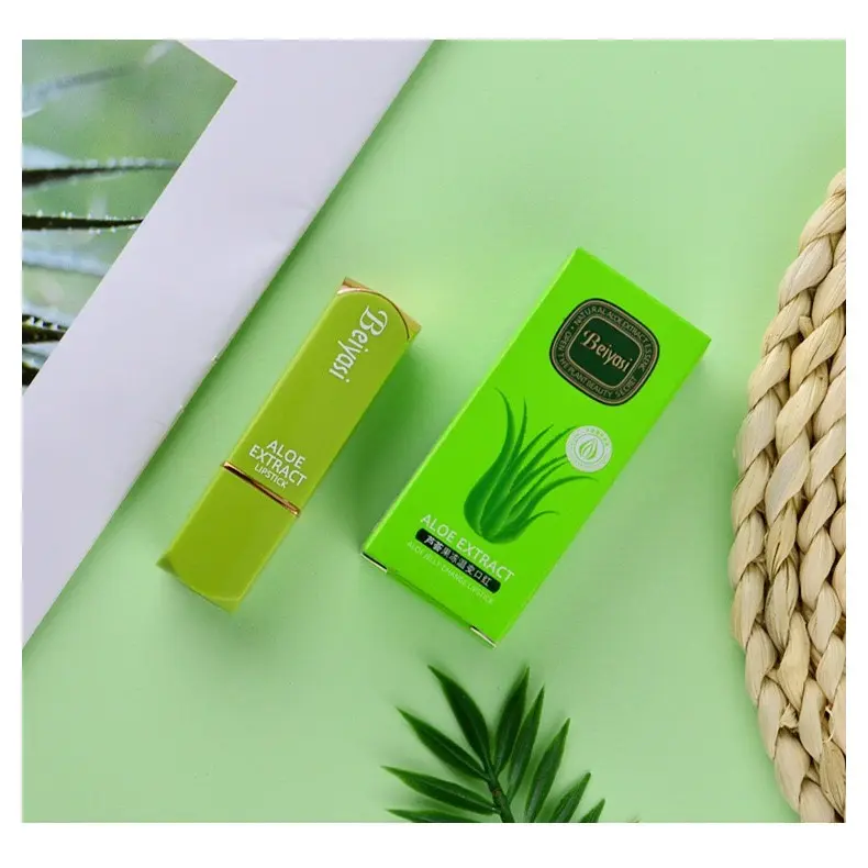 [CHÍNH HÃNG] Son dưỡng Nha đam 3in1 BEIYASI lâu trôi, dưỡng ẩ, khử thâôi 2