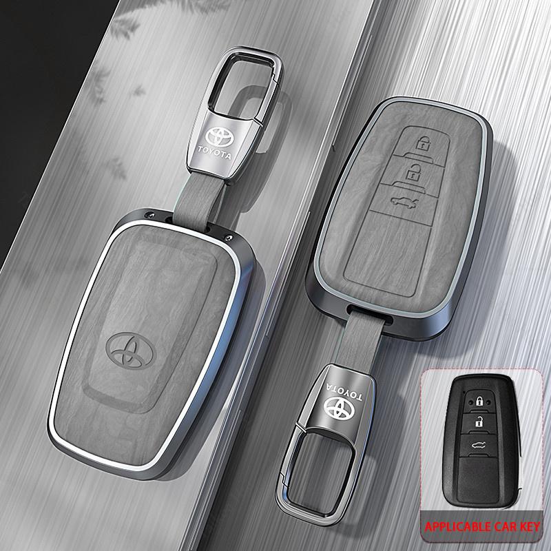 Vỏ Bọc Chìa Khóa, Hộp Đựng Toyota CHR, Altis 2023, Corolla Cross, 2024 Móc Khoá Nội Thất khoá