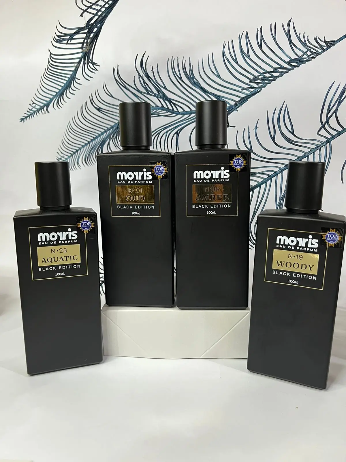 Morris Eau De Parfum Black Edition 100ml - Parfum Pria Tahan Lama New Perfume Wangi Terwangi Pewangi