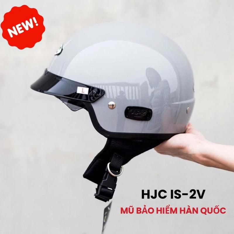 Mũ Chính Hãng HJC Bảo Hành 2 Năm | Mũ Bảo hiểm HJC IS V2 mới về hàng đây | Nón HJC đùng đi phố tiện lợi có kính chống tia UV