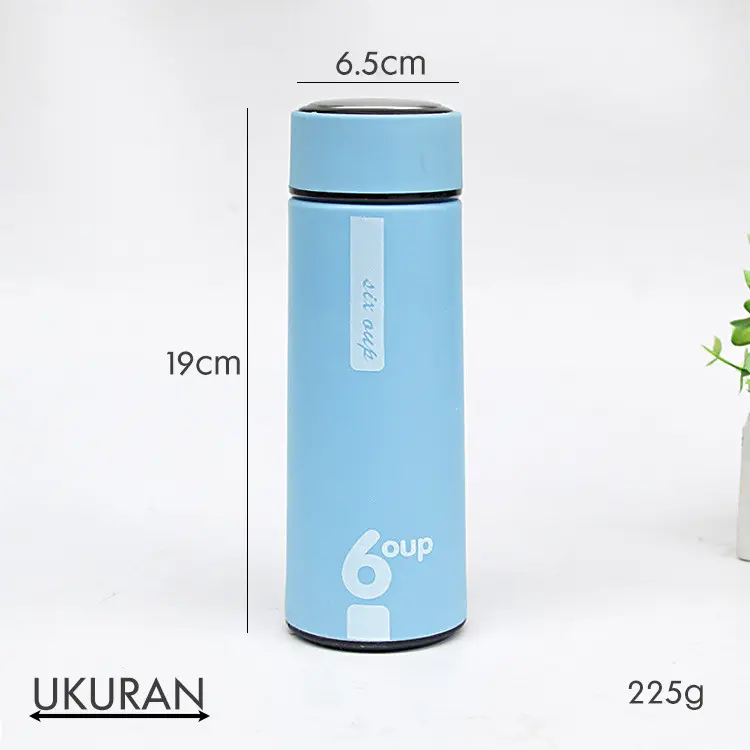 Botol Minum Kaca Six Oup I Beling Cover Plastik 6oup Logo | Tumbler Unik Motif Six Oup 450 ML 4
