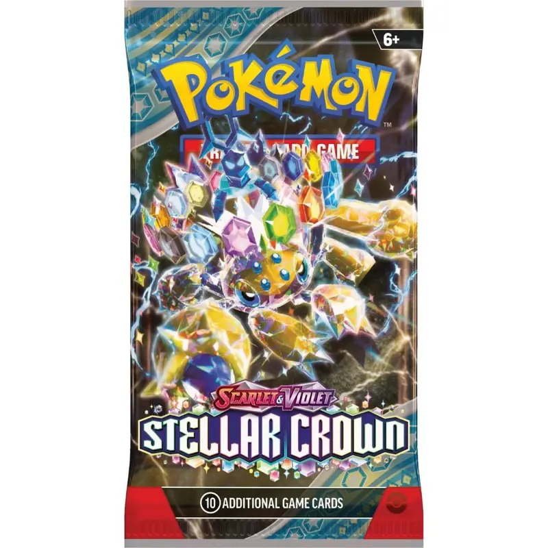 Pokémon TCG: Gói thẻ bài  Scarlet & Violet-Stellar Crown Booster Pack (10 Cards) 5