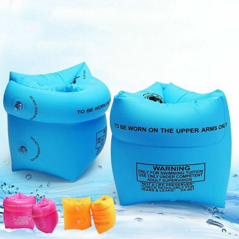 Product Introduction of 2Pcs Swim Training Safety Training Swimming Circle Swim Pool Floating Float Armbands Arm Bands Ring Swimming Arm Ring Inflatable Floats Hand 12